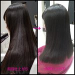 大分市で「ストパン❗」で前髪を流れやすく、JK【Rちゃん】のスーパーロングヘア