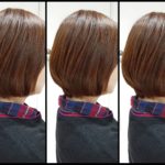 艶髪矯正ストレート(ストパン)‼ボブへ伸ばし中な【Kさま】の髪