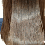 ナチュラルブラウンのカラーでつくるロングヘアーな【YUKIさん】の髪