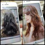 大分市でエアウェーブで作るロングヘア【知恵さん】の髪