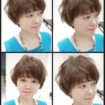 ショートヘアをパーマで動かすと、こうなる❗【カリサさん】の髪 ショートヘアをパーマで動かすと、こうなる❗【カリサさん】の髪