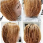 ダブルカラーでブルーアッシュなボブヘア【園絵さん】の髪