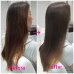 ロングヘアーが艶々な【聡子さん】の髪