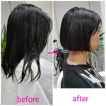 成人式が終わってロングヘアをバッサリ!【奈々ちゃん】の髪 成人式が終わってロングヘアをバッサリ!【奈々ちゃん】の髪