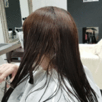 ご自身カット✂ロングヘアーをバッサリ❗【ゆうちゃん】の髪