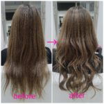 スーパーロングヘアー❗ヘッドスパからのスチームトリートメント【綾子さん】の髪