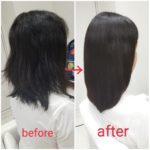 ストレートパーマで、ご来店の天音ちゃん！