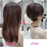 バッサリカット✂️【O様】の髪