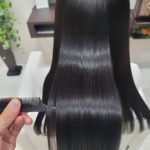 艶髪矯正ストレートでツルツル艶々サラサラな【えみさん】の髪 艶髪矯正ストレートでツルツル艶々サラサラな【えみさん】の髪
