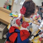 今日のかぼすタイムは浴衣なのでした👘