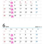 ５月・６月の営業案内