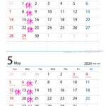 ４月・５月の営業案内